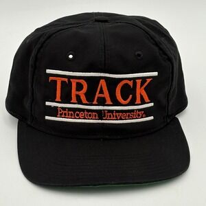 Vintage The Game Princeton University Track Hat Snapback‎ Taiwan